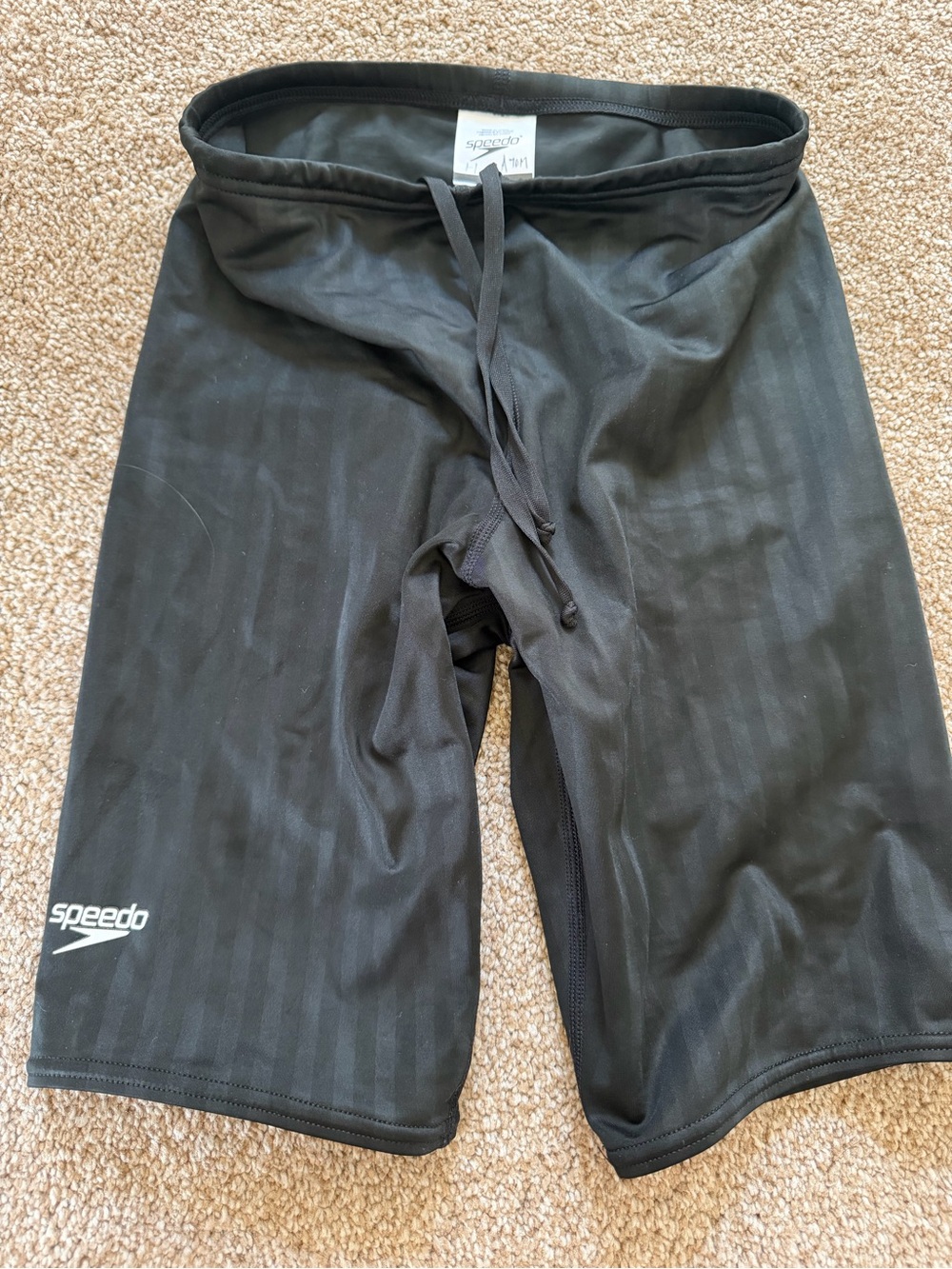 Speedo Men’s Black Aquablade Jammer Swim Shorts